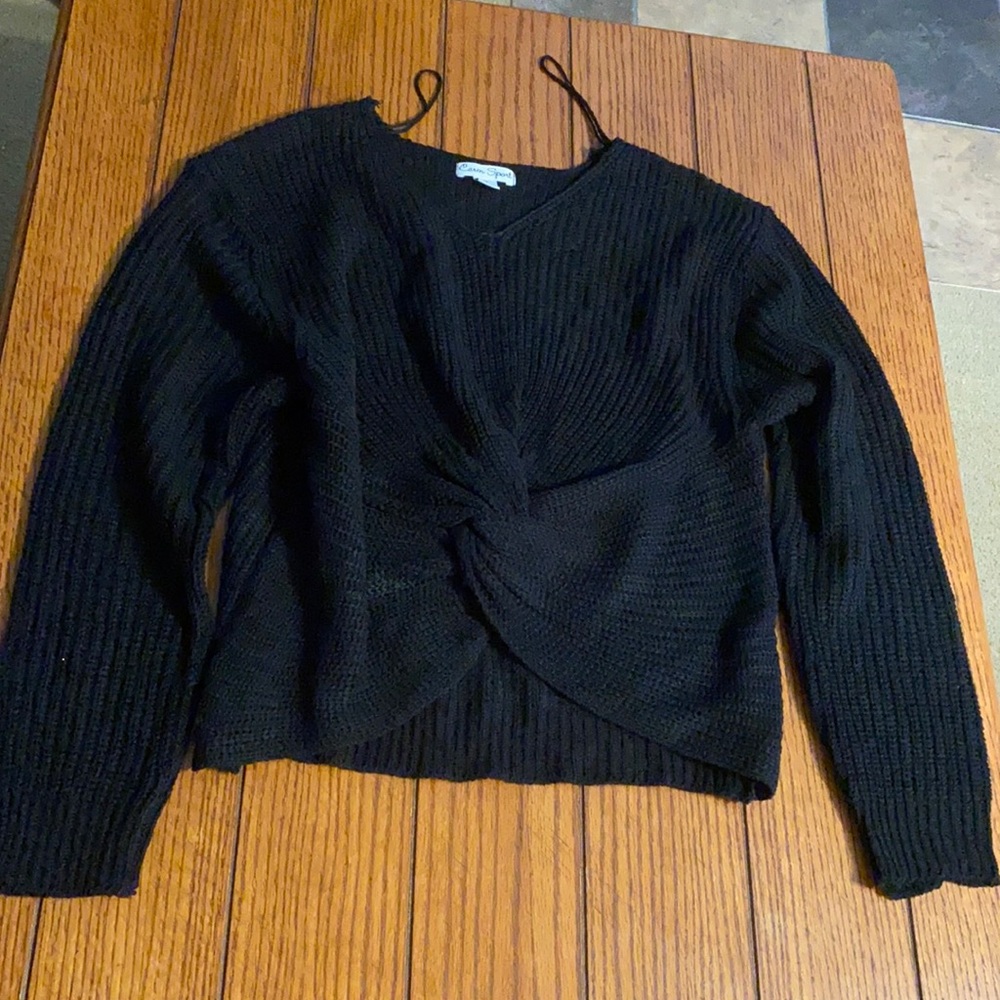 Black sweater 2X